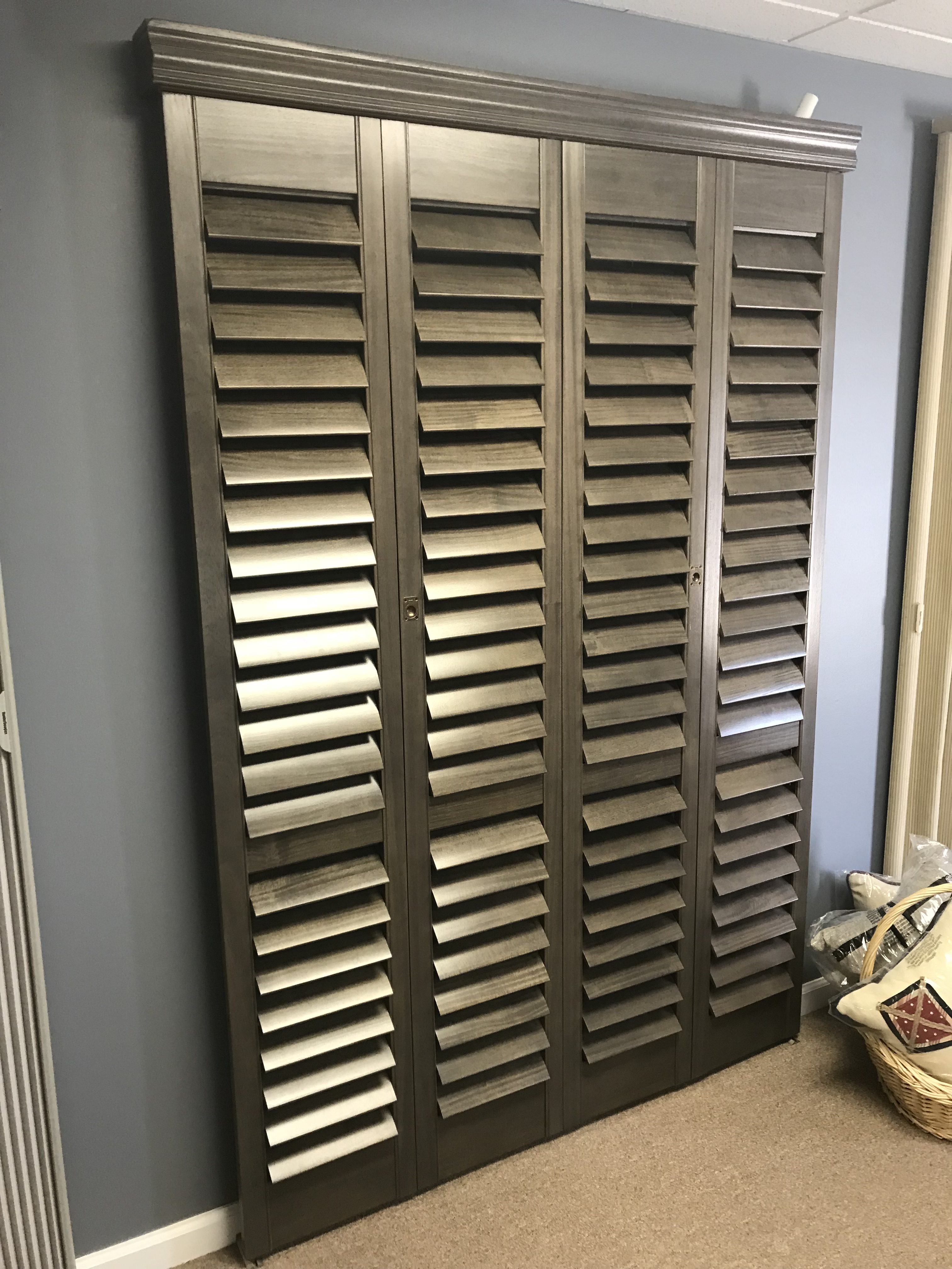 Vertical Solutions Wood Shutters