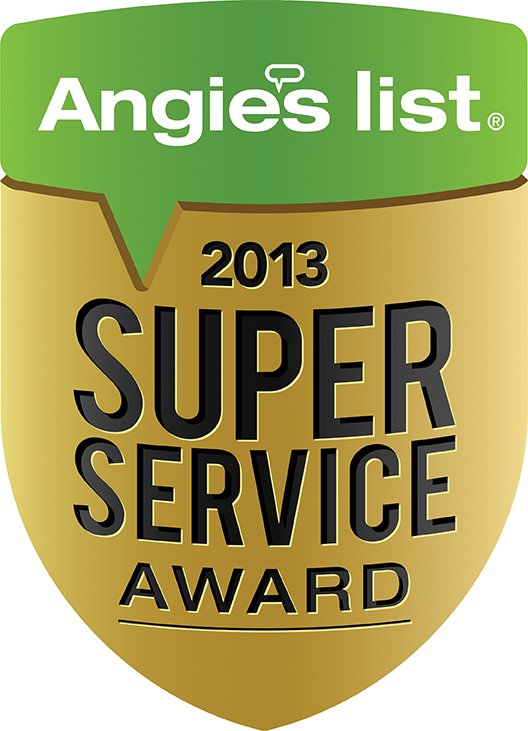 2013 Angie's List Super Service Award Winner